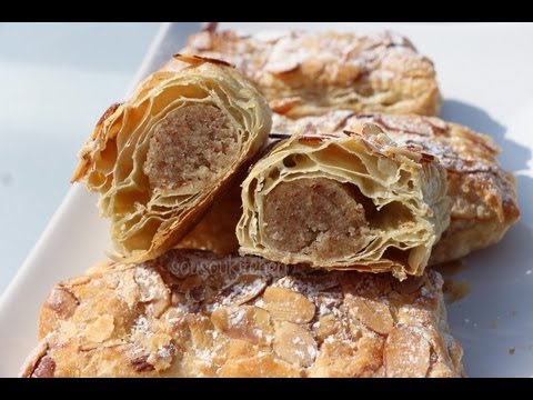 Recette de Petits feuilletés aux amandes/Almond Bear Claws
