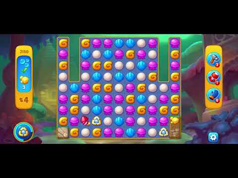 Fishdom 2150 - Hard Level (Moves 12)