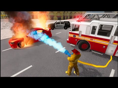 Fire Truck Driving simulator | Android game play