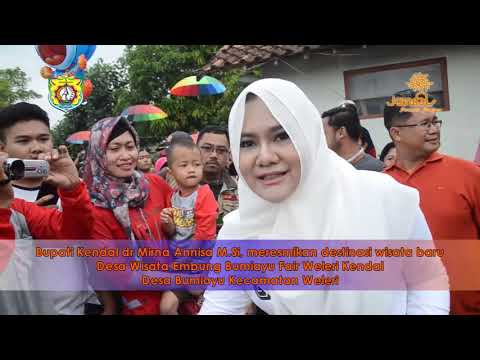 Bupati Kendal buka Embung Bumiayu Fair Weleri