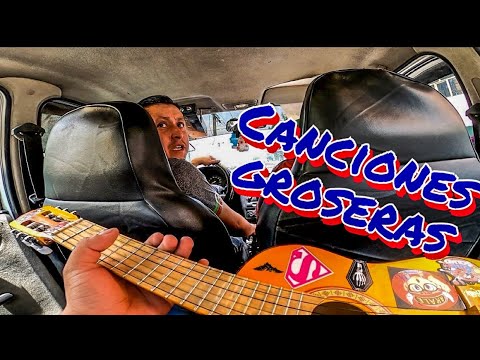 Tocando canciones groseras en taxi (BROMA)