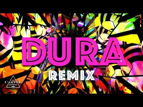 Daddy Yankee ft. Bad Bunny, Natti Natasha & Becky G - Dura REMIX (Lyric Video)