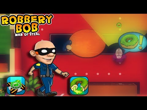 Robbery Bob Chapter 1 :  Use Bald Guard Costume - Use Tool Part 230