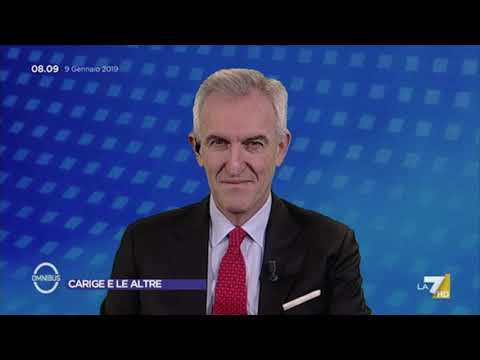 Michele Gubitosa ospite a Omnibus La7 il 09-01-2019