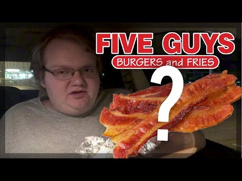 Five Guys "Bacon" Cheeseburger