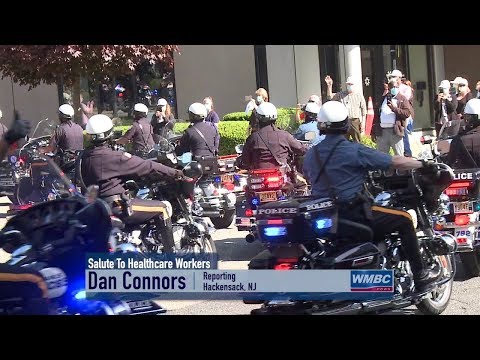 NJ Hackensack Salute To Healthcare Workers