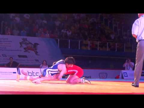 JR World WFS- 67kg final - Furuichi (JPN) dec. Caneva (ITA)