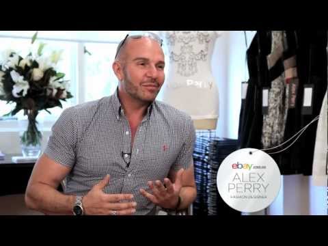 Alex Perry Exclusive Interview for Ebay Fashion Gallery T-Shirt Campaign