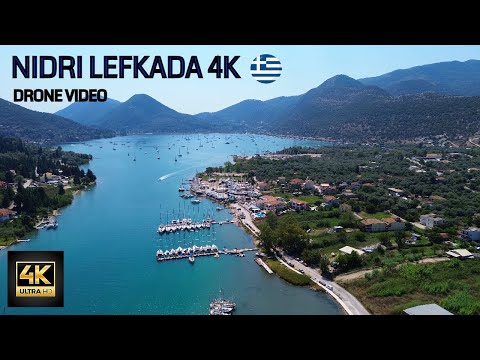 Greece Nidri Lefkada Drone 4K
