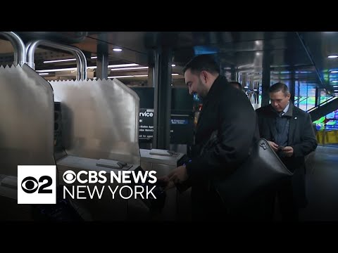 NYC Mayor Zohran Mamdani commutes to work day after inauguration