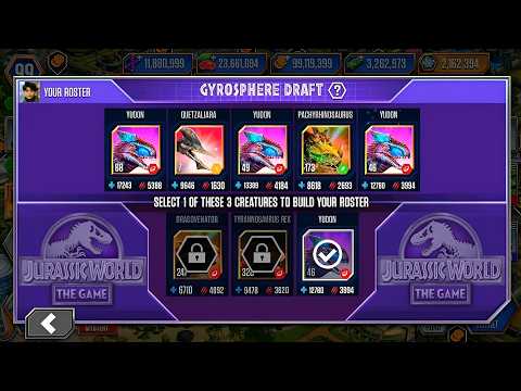 YUDON PACK SUPER YUDON TOURNAMENT | JURASSIC WORLD THE GAME