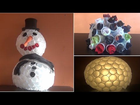 DIY - Bricolage à faire à la maison #31 (le Bonhomme de neige GEANT)