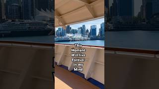 POV. Cruise out of Vancouver starting on Princess Cruises to Alaska