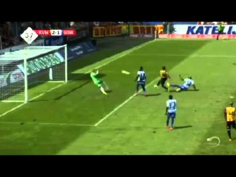 Adesanya J ~ goal in 3 moving (Mechelen VS Genk) 27/7/2014