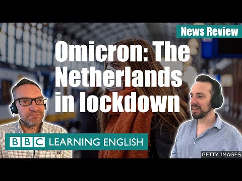 Omicron: The Netherlands in lockdown - BBC News Review