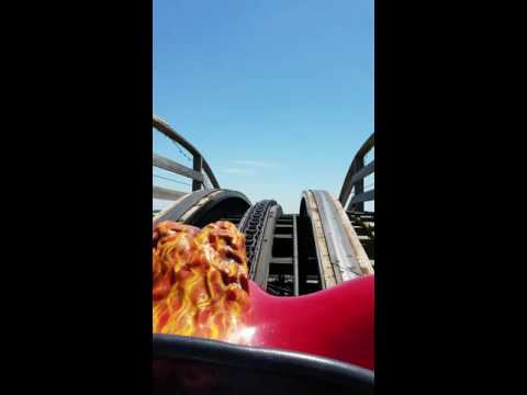 Hades 360° roller coaster ride @mtolympuspark.com @uscellular #MyAnywhere #samsunggalaxys7edge