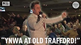 STEVI RITCHIE SINGS YOU'LL NEVER WALK ALONE AT OLD TRAFFORD!