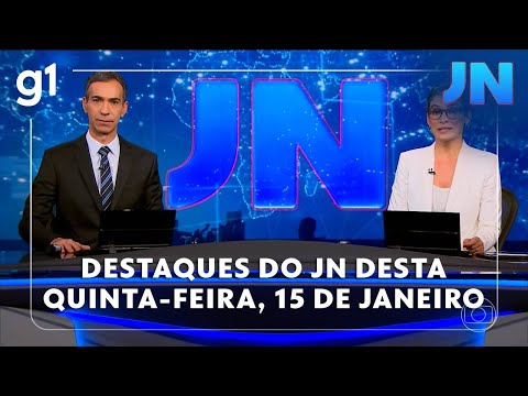 Jornal Nacional: veja os destaques do JN desta quinta-feira, 15 de dezembro