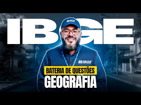 🔥AULÃO PROCESSO SELETIVO IBGE 2025 - Geografia
