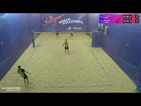 09:55 A. Pasazhin / V. Kelbas - I. Skrynnik / S. Zalizko 21.02.2023 | Winners Beach Volleyball