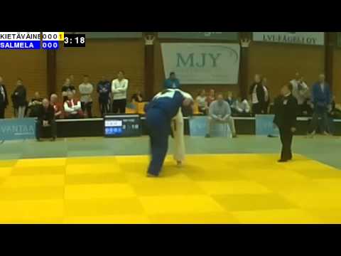 Judon SM 2015: M+100: KIETÄVÄINEN - SALMELA