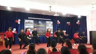 Dance performance of  Holy Cross college Farewell 