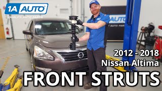 How to Replace Front Struts 2012-2018 Nissan Altima