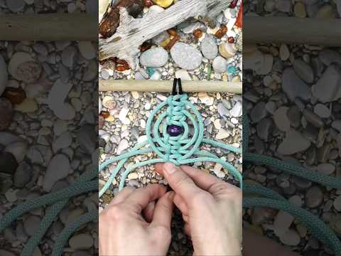 Josephine Knot macrame art