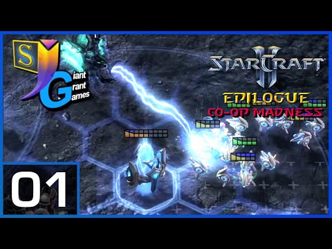 EVIL StarCraft 2 Epilogue 3-Player Co-op (ft. GiantGrantGames & Synergy) Part 1