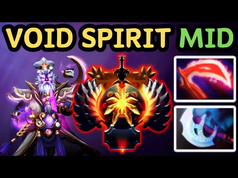 🔥 THIS IS HOW TO PLAY VOID SPIRIT MID LIKE A BURST DAMAGE GOD | DOTA 2 🔥