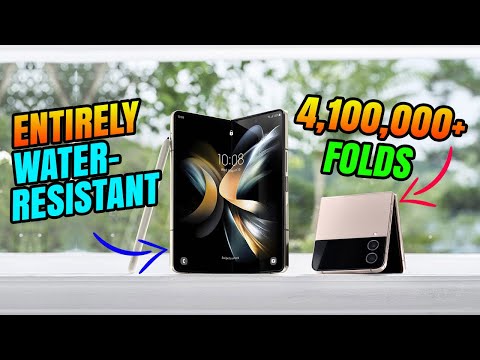 Samsung Galaxy Z Fold 4 Setup vs. Z Flip 3 Durability Test