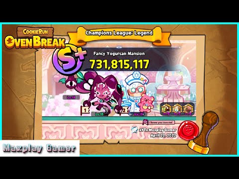 [Trophy Race] Fancy Yogurcan Mansion 731.8M! w/Lychee Dragon Cookie | Cookie Run: Ovenbreak