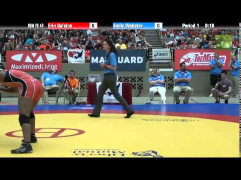 48 KG - Erin Golston vs. Emily Webster