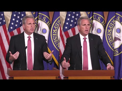 House Minority Leader Kevin McCarthy holds weekly news briefing 1/21/2021