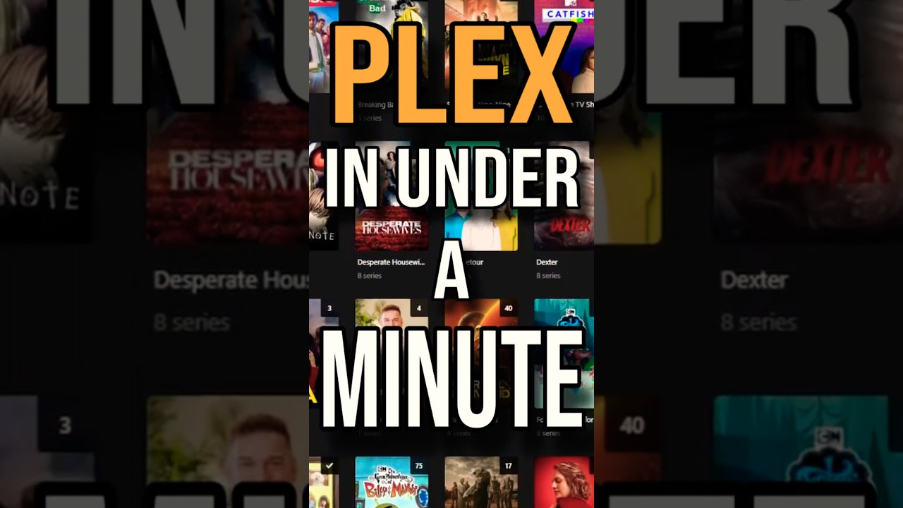 Setup Plex in 40 seconds - Watch This! #nas #tutorial #truenas #shorts #tech