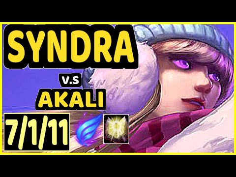 SLASHER1144 (SYNDRA) vs AKALI - 7/1/11 KDA MID CHALLENGER GAMEPLAY - NA
