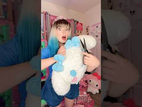 You should NEVER OPEN a CINNAMONROLL PLUSH TOY!! 😱🍭💙