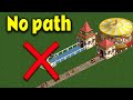 Can you beat RollerCoaster Tycoon 1 without Building Path?