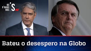 Em editorial, ‘Jornal Nacional’ sobe o tom contra Bolsonaro