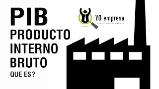 Qué es el Producto Interno Bruto -PIB-