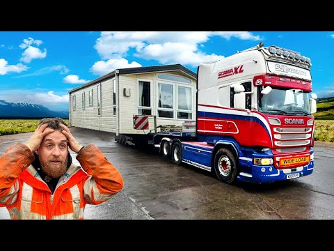 MY FIRST EVER CARAVAN MOVE! (It nearly went very wrong...) 😑 