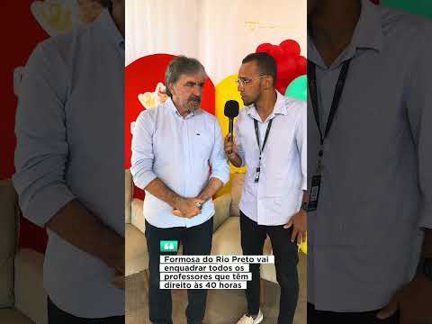 Formosa do Rio Preto vai enquadrar todos os professores que tem direito às 40 horas