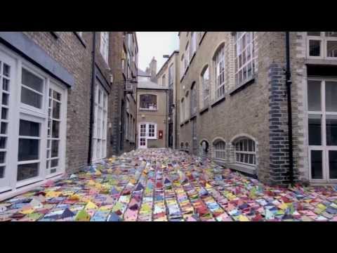 Middlesex students work on TV channel ident (behind the scenes)