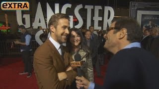 Ryan Gosling and Russell Brand Go 'Gangster' at 'Squad' Premiere