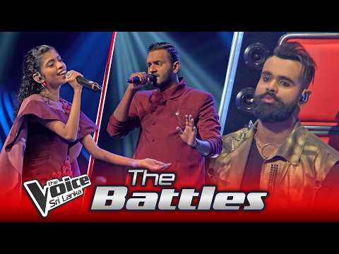Dulari & Shakun | Sanda Kan Wasila (සඳකැන් වැසිලා) | The Battles | The Voice Sri Lanka