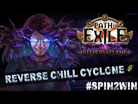 【 Fastest Spin2Win 】Reverse Chill Cyclone Build Guide- POE 3.27 Keepers of the Flame