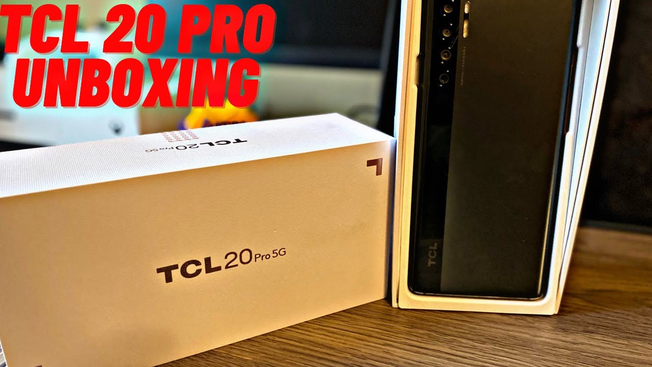 Tcl 20 pro  unboxing #Tcl 20 pro