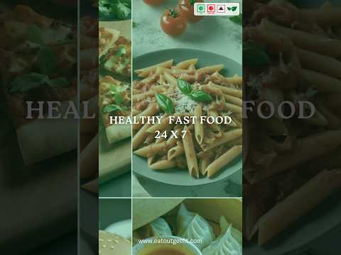 Healthiest Fast Food 24 x 7 | All Day All Night Restaurant | EAT OUT GET FIT | NoSupplements #shorts