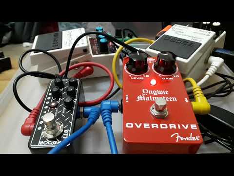 Yngwie Malmsteen Overdrive and Mooer 011 Cali Dual