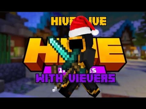 EPIC Hive Live Party w/ Viewers! Minecraft Bedrock